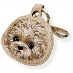 Husa protectie cu breloc Nimmy New Big Eyed Pet 2.0 Dog pentru Pet Tracker, Maro 4 - lerato.ro