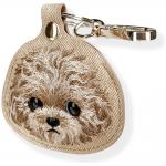 Husa protectie cu breloc Nimmy New Big Eyed Pet 2.0 Dog pentru Pet Tracker, Maro 5 - lerato.ro