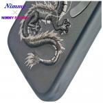 Carcasa Nimmy Dragon, cu MagSafe, compatibila cu iPhone 16, Gri 12 - lerato.ro