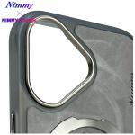 Carcasa Nimmy Dragon, cu MagSafe, compatibila cu iPhone 16, Gri 11 - lerato.ro