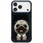 Carcasa Nimmy Big Eyed Pet 2.0 Dog compatibila cu iPhone 17, Negru 2 - lerato.ro