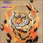 Carcasa Nimmy Tiger cu MagSafe compatibila cu iPhone 16, Maro 9 - lerato.ro