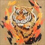 Carcasa Nimmy Tiger cu MagSafe compatibila cu iPhone 16 Pro, Maro 10 - lerato.ro