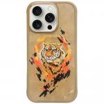 Carcasa Nimmy Tiger cu MagSafe compatibila cu iPhone 16 Pro Max, Maro 2 - lerato.ro