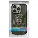 Carcasa Nimmy Wolf cu MagSafe compatibila cu iPhone 16 Pro, Dark Gray 12 - lerato.ro