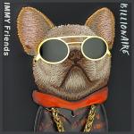 Carcasa Nimmy Glasses Cool Dog compatibila cu iPhone 15 Pro Max, Negru 8 - lerato.ro