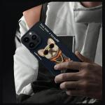 Carcasa Nimmy Glasses Cool Dog compatibila cu iPhone 15 Pro Max, Negru 11 - lerato.ro