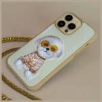 Carcasa Nimmy Glasses Cool Dog compatibila cu iPhone 15 Pro Max, Khaki 9 - lerato.ro