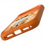 Carcasa Nimmy Big Eyed Pet 2.0 Cat compatibila cu iPhone 17 Pro Max, Portocaliu 3 - lerato.ro