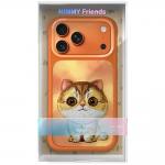 Carcasa Nimmy Big Eyed Pet 2.0 Cat compatibila cu iPhone 17 Pro Max, Portocaliu 8 - lerato.ro