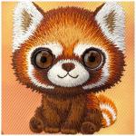 Carcasa Nimmy Big Eyed Pet 2.0 Raccoon compatibila cu iPhone 17 Pro Max, Portocaliu 7 - lerato.ro