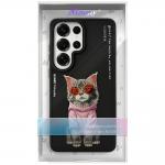 Carcasa Nimmy Glasses Cool Cat compatibila cu Samsung Galaxy S26 Ultra, Negru 7 - lerato.ro
