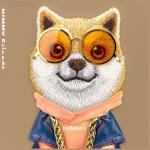 Carcasa Nimmy Glasses Cool Dog compatibila cu Samsung Galaxy S26 Ultra, Bej 7 - lerato.ro