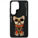 Carcasa Nimmy Glasses Cool Dog compatibila cu Samsung Galaxy S26 Ultra, Negru 2 - lerato.ro