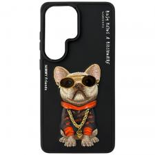 Carcasa Nimmy Glasses Cool Dog compatibila cu Samsung Galaxy S26 Ultra, Negru