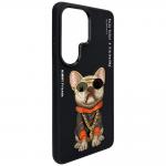 Carcasa Nimmy Glasses Cool Dog compatibila cu Samsung Galaxy S26 Ultra, Negru 4 - lerato.ro