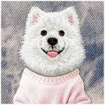 Husa Nimmy Gentle Pets Series Dog cu MagSafe compatibila cu iPhone 17 Pro Max, Roz 7 - lerato.ro