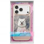 Husa Nimmy Gentle Pets Series Dog cu MagSafe compatibila cu iPhone 17 Pro Max, Roz 9 - lerato.ro