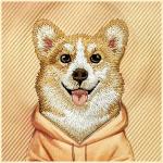 Husa Nimmy Gentle Pets Series Dog cu MagSafe compatibila cu iPhone 17 Pro Max, Portocaliu 7 - lerato.ro