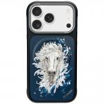 Husa Nimmy Horse cu MagSafe compatibila cu iPhone 17 Pro Max, Navy Blue 2 - lerato.ro