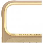 Husa Nimmy Lucky Fashion Cat cu MagSafe compatibila cu iPhone 17 Pro Max, Maro 5 - lerato.ro