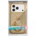 Husa Nimmy Lucky Fashion Cat cu MagSafe compatibila cu iPhone 17 Pro Max, Maro 9 - lerato.ro