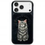 Husa Nimmy Lucky Fashion Cat cu MagSafe compatibila cu iPhone 17 Pro Max, Negru 2 - lerato.ro