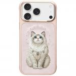 Husa Nimmy Lucky Fashion Cat cu MagSafe compatibila cu iPhone 17 Pro, Roz 2 - lerato.ro
