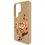 Carcasa Nimmy Tiger cu MagSafe compatibila cu Samsung Galaxy S26 Ultra, Maro 3 - lerato.ro