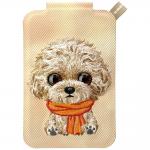Suport universal pentru telefon Nimmy New Big-Eye Cute Pets 2.0 Dog, Poate fi folisit ca si portofel, Maro 2 - lerato.ro