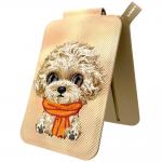 Suport universal pentru telefon Nimmy New Big-Eye Cute Pets 2.0 Dog, Poate fi folisit ca si portofel, Maro 4 - lerato.ro