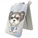Suport universal pentru telefon Nimmy New Big-Eye Cute Pets 2.0 Dog, Poate fi folisit ca si portofel, Gri 4 - lerato.ro