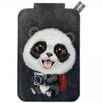 Suport universal pentru telefon Nimmy New Big-Eye Cute Pets 2.0 Panda, Poate fi folisit ca si portofel, Negru 2 - lerato.ro