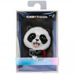 Suport universal pentru telefon Nimmy New Big-Eye Cute Pets 2.0 Panda, Poate fi folisit ca si portofel, Negru 8 - lerato.ro