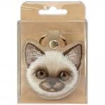 Husa protectie cu breloc Nimmy Big Eyed Pet 2.0 Cat, Maro 7 - lerato.ro