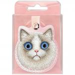 Husa protectie cu breloc Nimmy Big Eyed Pet 2.0 Cat, Roz 7 - lerato.ro