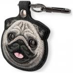 Husa protectie cu breloc Nimmy Big Eyed Pet 2.0 Dog, Negru 5 - lerato.ro