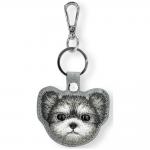 Husa protectie cu breloc Nimmy Big Eyed Pet 2.0 Dog, Gri 2 - lerato.ro