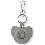 Husa protectie cu breloc Nimmy Big Eyed Pet 2.0 Dog, Gri 3 - lerato.ro