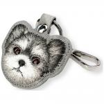 Husa protectie cu breloc Nimmy Big Eyed Pet 2.0 Dog, Gri 4 - lerato.ro
