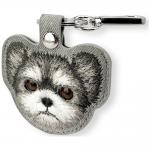 Husa protectie cu breloc Nimmy Big Eyed Pet 2.0 Dog, Gri 5 - lerato.ro