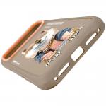 Husa Nimmy Glasses Cool Dog compatibila cu iPhone 18 Pro / 17 Pro, Bej 3 - lerato.ro
