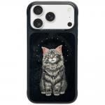 Husa Nimmy Lucky Fashion Cat cu MagSafe compatibila cu iPhone 18 Pro Max / 17 Pro Max, Negru 2 - lerato.ro
