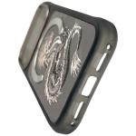 Husa Nimmy Magnetic Fantasy Animal cu MagSafe compatibila cu iPhone 18 Pro / 17 Pro, Gri 8 - lerato.ro