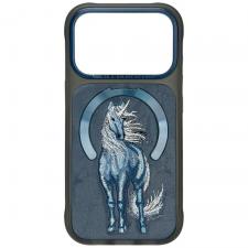 Huse si carcase iPhone 18 Pro Max, Husa Nimmy Magnetic Fantasy Animal cu MagSafe compatibila cu iPhone 18 Pro Max / 17 Pro Max, Albastru, lerato.ro