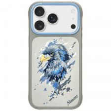 Huse si carcase iPhone 18 Pro Max, Husa Nimmy Eagle cu MagSafe compatibila cu iPhone 18 Pro Max / 17 Pro Max, Gri, lerato.ro
