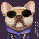 Husa Nimmy Glasses Cool Dog compatibila cu iPhone 18 Pro / 17 Pro, Mov 7 - lerato.ro
