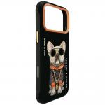 Husa Nimmy Glasses Cool Dog compatibila cu iPhone 18 Pro Max / 17 Pro Max, Negru 7 - lerato.ro