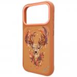 Husa Nimmy Deer cu MagSafe compatibila cu iPhone 18 Pro / 17 Pro, Portocaliu 3 - lerato.ro