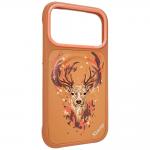 Husa Nimmy Deer cu MagSafe compatibila cu iPhone 18 Pro / 17 Pro, Portocaliu 4 - lerato.ro